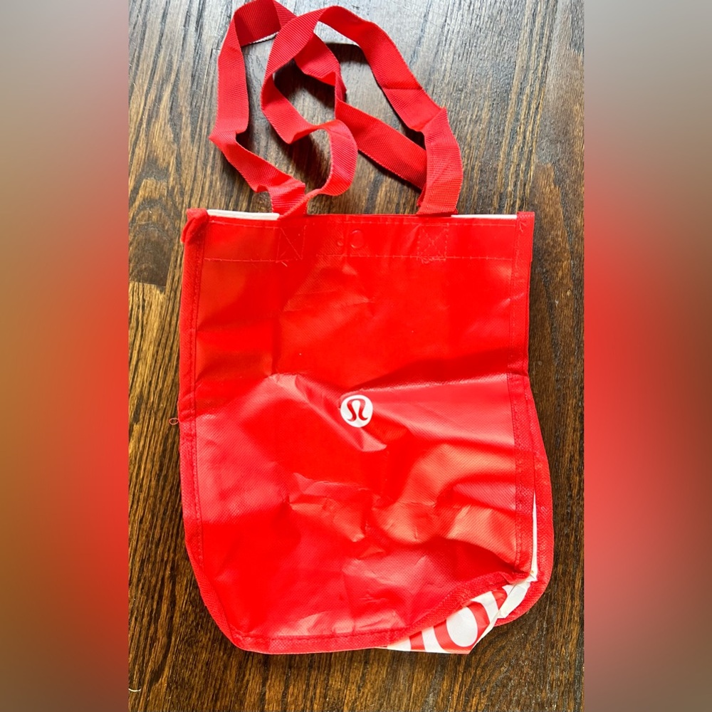 Lululemon Small Reusable Bag - Red